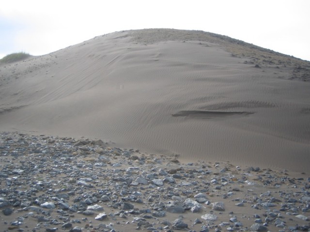 Sahara eða hvað, nei bara sandgil á Einbúasandi.