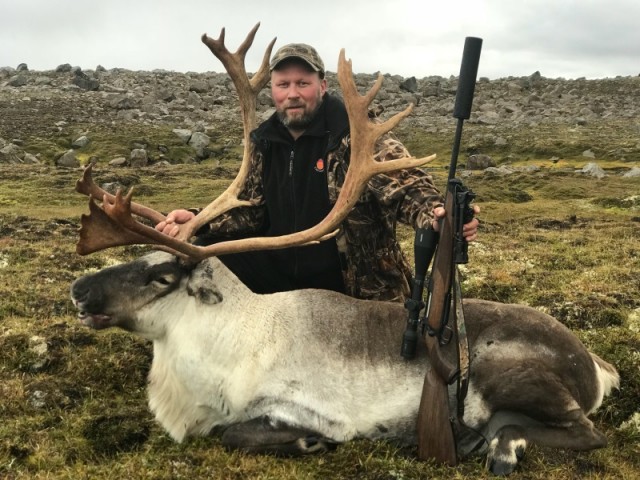 Adolf Hafsteinn Þórisson með sinn tarf.