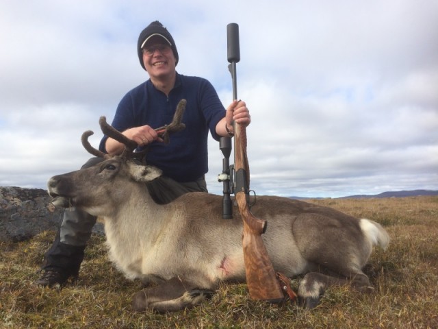 Eiríkur með sín kú.