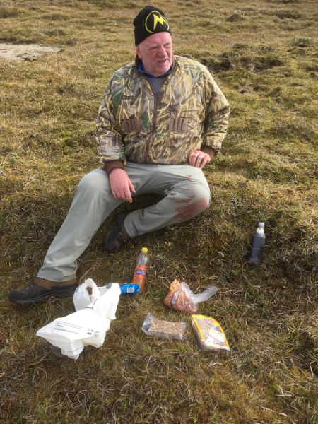 Þá er það hádegismaturinn.