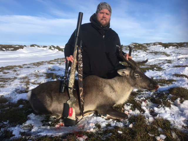 Hafsteinn við simluna, með 300 og áttuna.