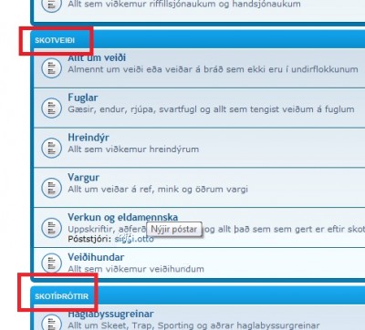 yfirflokkar