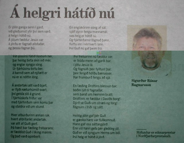 Morgunblaðið 24. desenber 2012 bls. 39.
