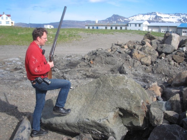 Bátarnir komnir á rásmark og allt til reiðu.